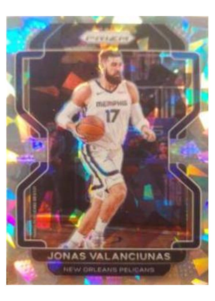 2021-22 Panini Prizm Base Set Jonas Valanciunas #62 card