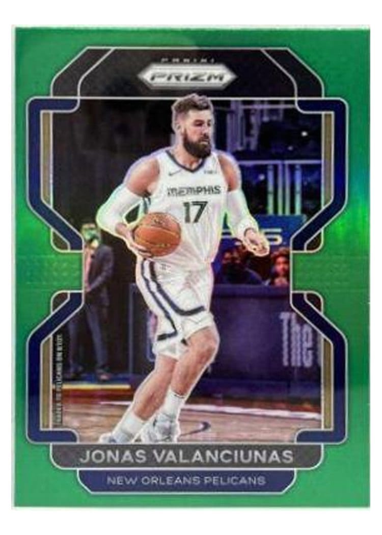 2021-22 Panini Prizm Base Set Jonas Valanciunas #62 card