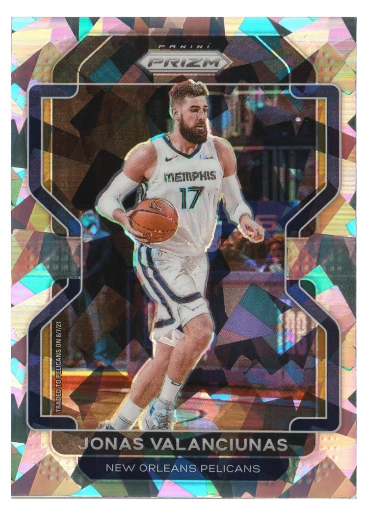 2021-22 Panini Prizm Base Set Jonas Valanciunas #62 card
