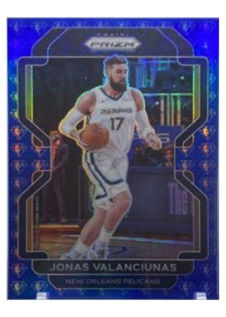 2021-22 Panini Prizm Base Set Jonas Valanciunas #62 card