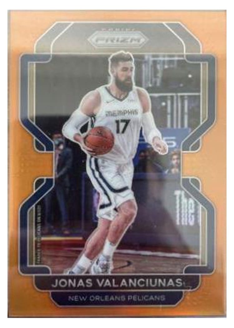 2021-22 Panini Prizm Base Set Jonas Valanciunas #62 card