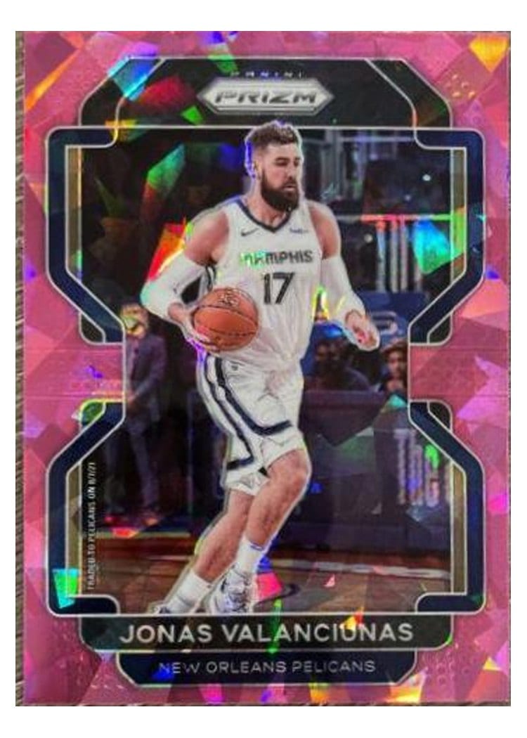 2021-22 Panini Prizm Base Set Jonas Valanciunas #62 card