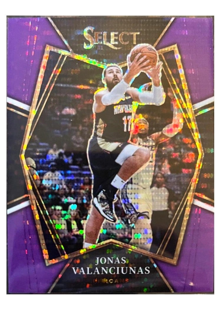 2021-22 Panini Select Base Set Jonas Valanciunas #113 card