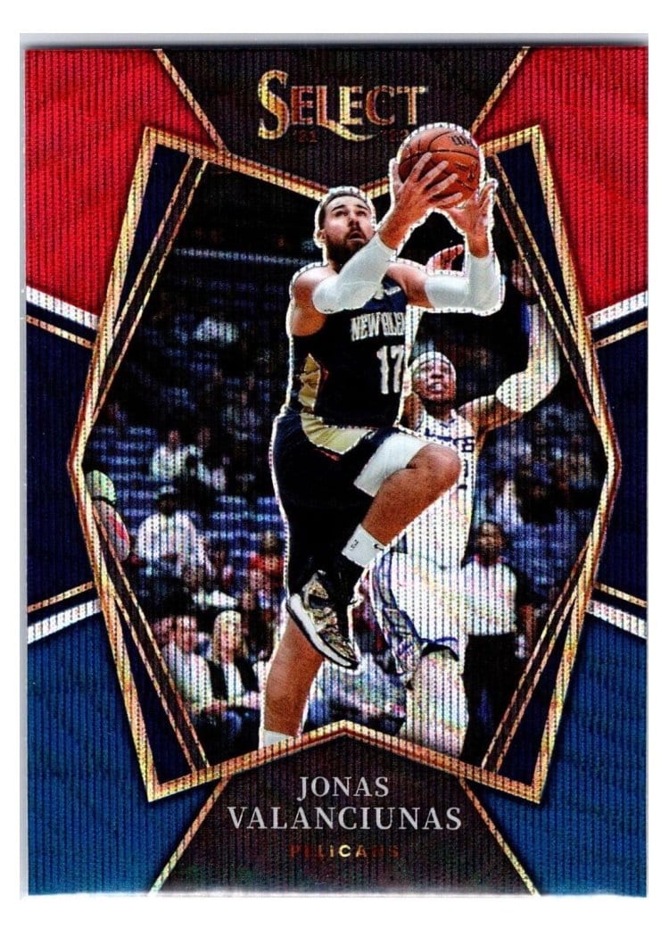 2021-22 Panini Select Base Set Jonas Valanciunas #113 card