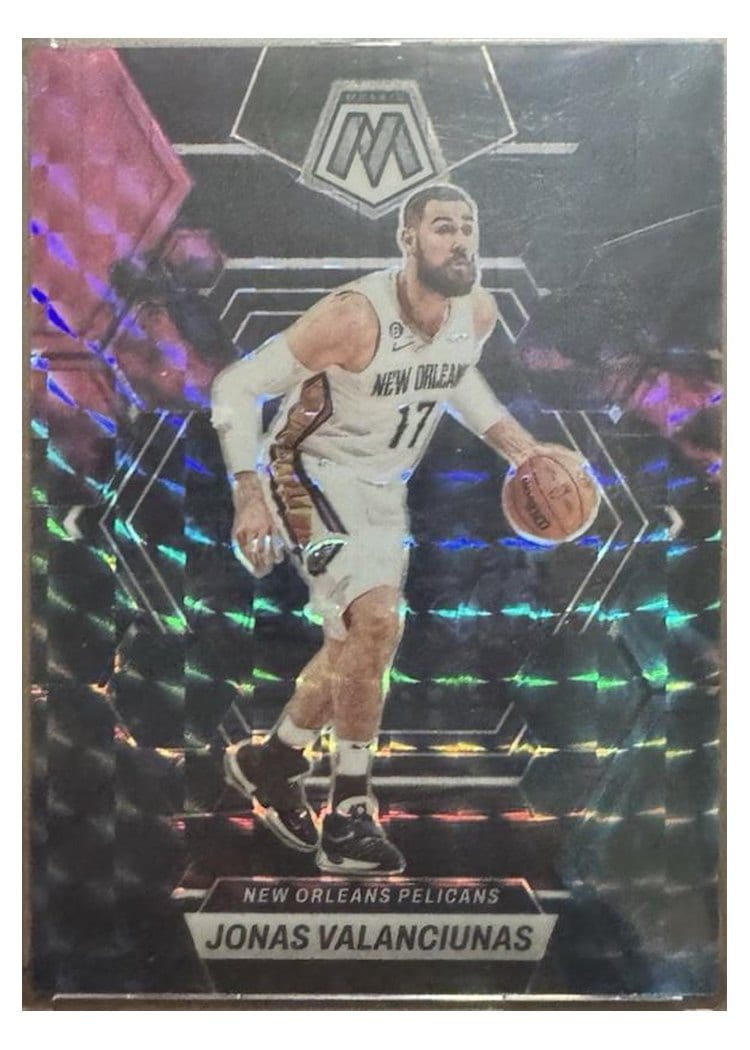 2022-23 Panini Mosaic Base Set Jonas Valanciunas #182 card