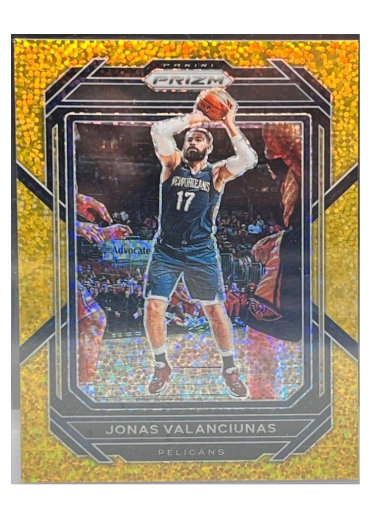 2022-23 Panini Prizm Base Set Jonas Valanciunas #219 card