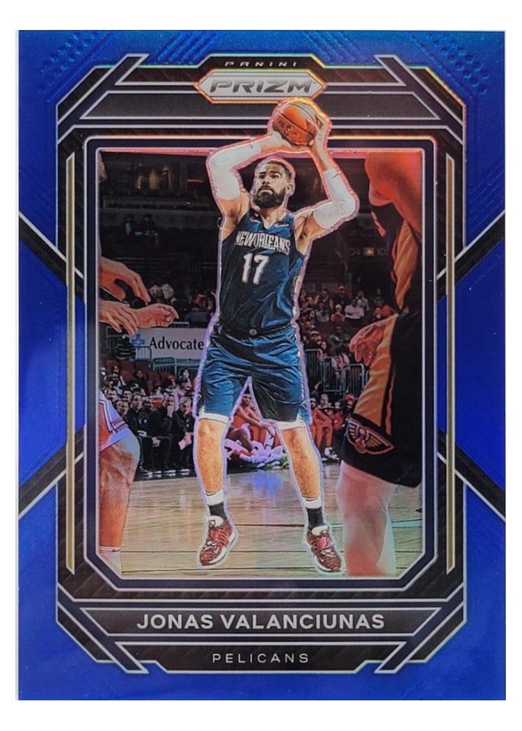 2022-23 Panini Prizm Base Set Jonas Valanciunas #219 card