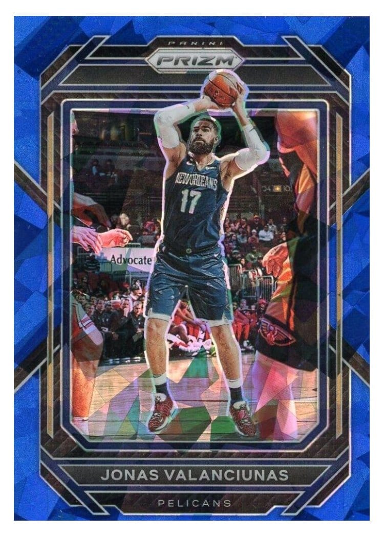 2022-23 Panini Prizm Base Set Jonas Valanciunas #219 card