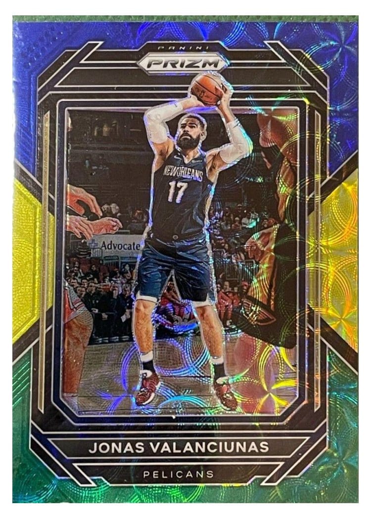 2022-23 Panini Prizm Base Set Jonas Valanciunas #219 card