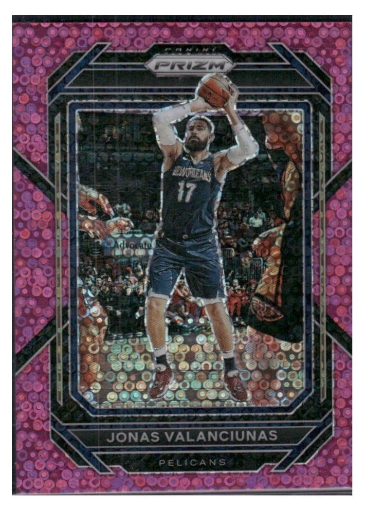 2022-23 Panini Prizm Base Set Jonas Valanciunas #219 card