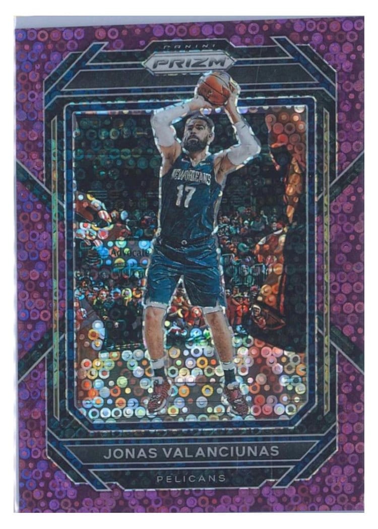 2022-23 Panini Prizm Base Set Jonas Valanciunas #219 card