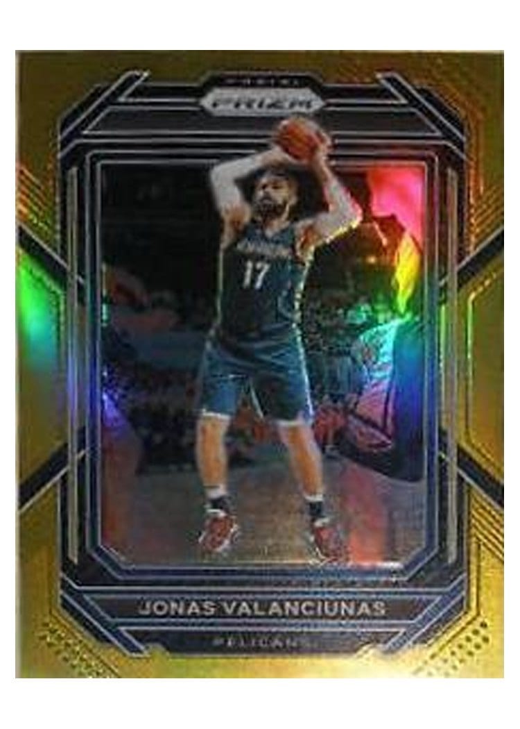 2022-23 Panini Prizm Base Set Jonas Valanciunas #219 card