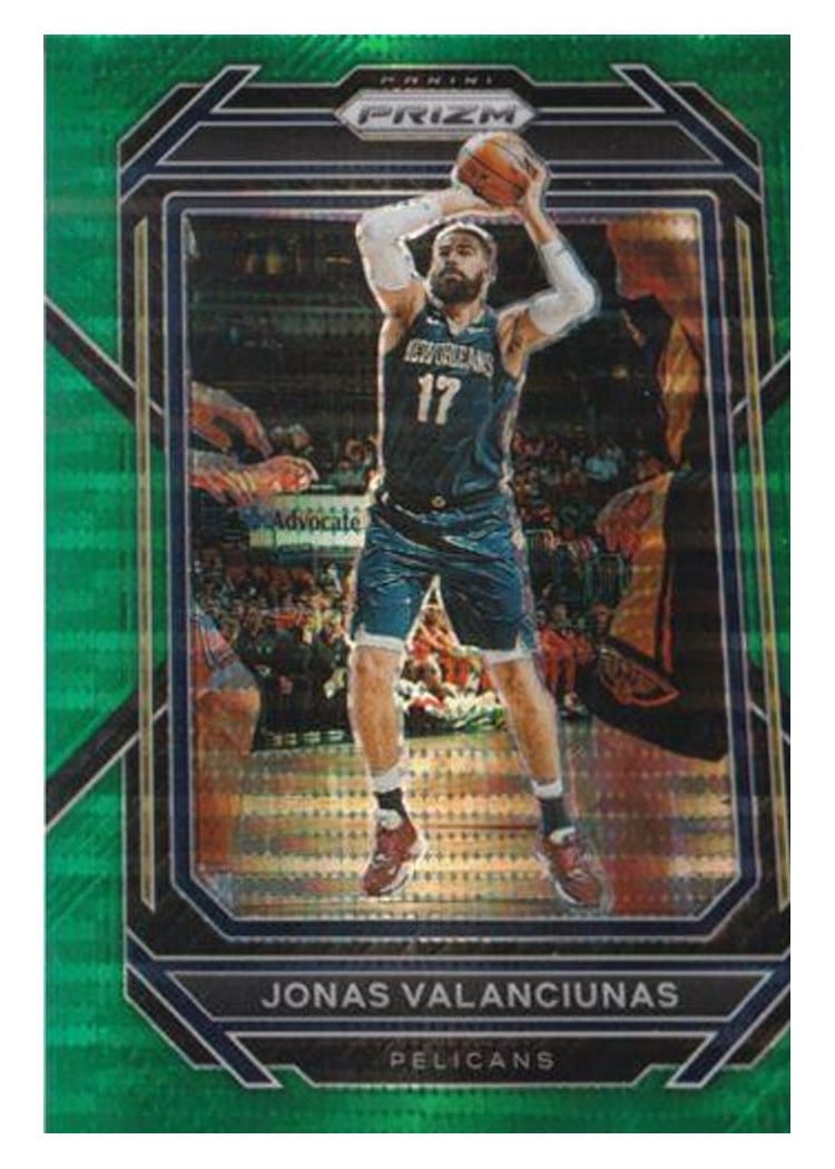 2022-23 Panini Prizm Base Set Jonas Valanciunas #219 card