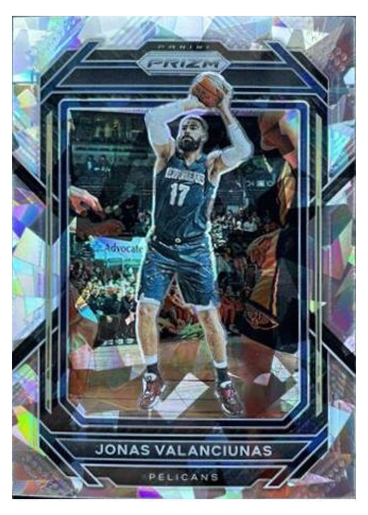2022-23 Panini Prizm Base Set Jonas Valanciunas #219 card