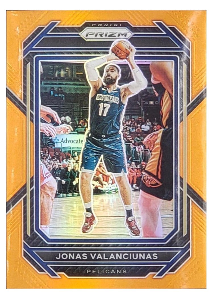 2022-23 Panini Prizm Base Set Jonas Valanciunas #219 card