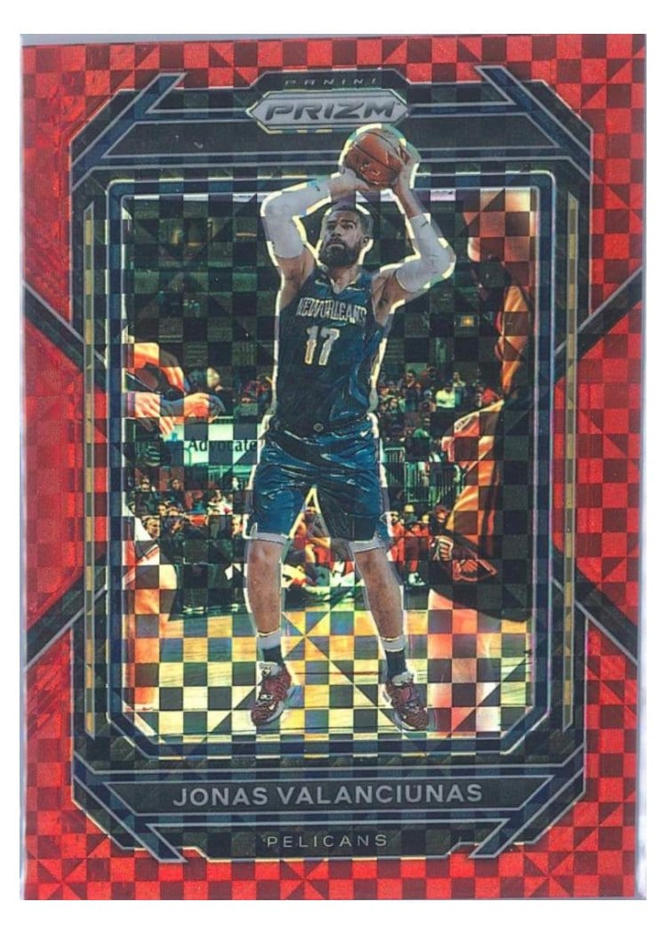 2022-23 Panini Prizm Base Set Jonas Valanciunas #219 card