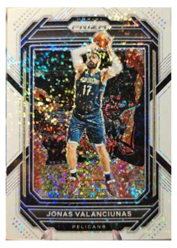 2022-23 Panini Prizm Base Set Jonas Valanciunas #219 card