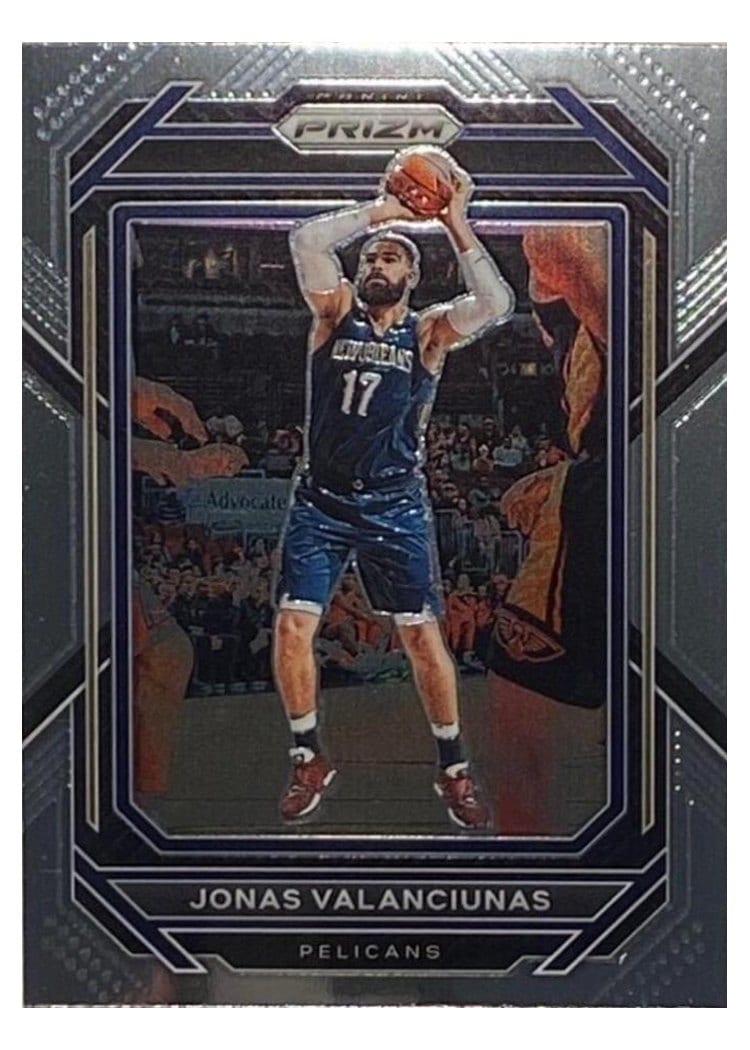 2022-23 Panini Prizm Base Set Jonas Valanciunas #219 card