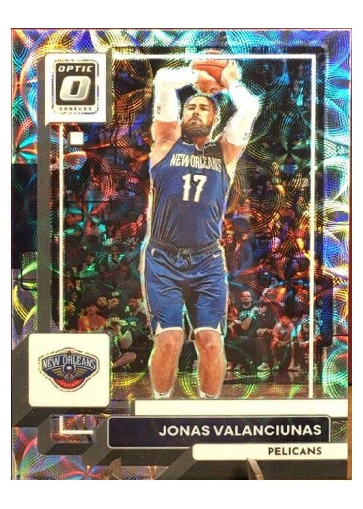 2022 Panini Donruss Optic Jonas Valanciunas #193 card
