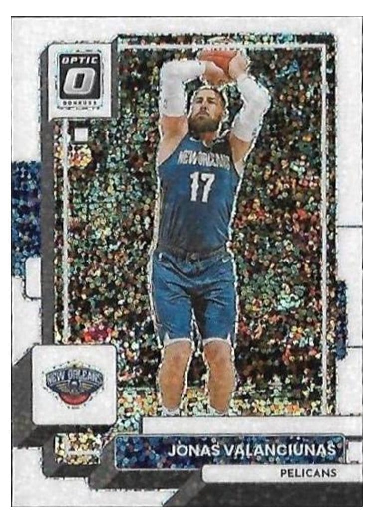 2022 Panini Donruss Optic Jonas Valanciunas #193 card