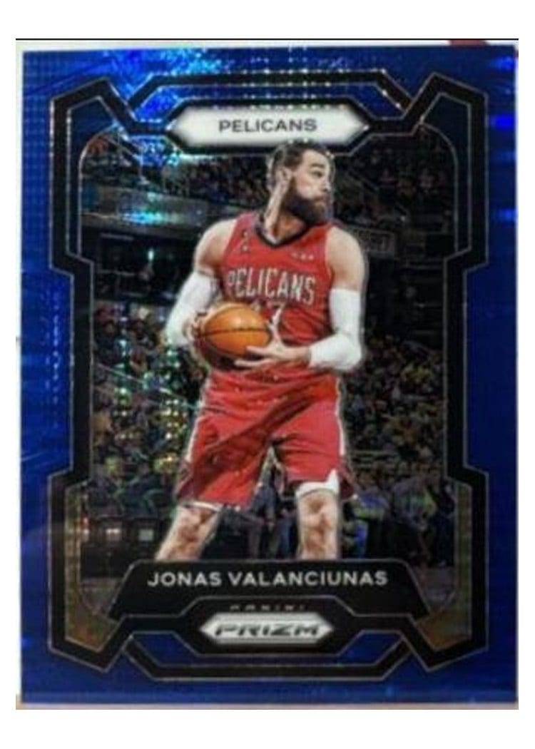 2023-24 Panini Prizm Base Set Jonas Valanciunas #289 card