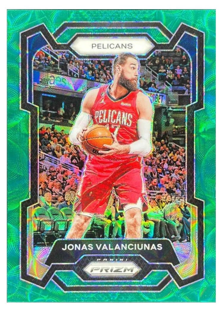 2023-24 Panini Prizm Base Set Jonas Valanciunas #289 card