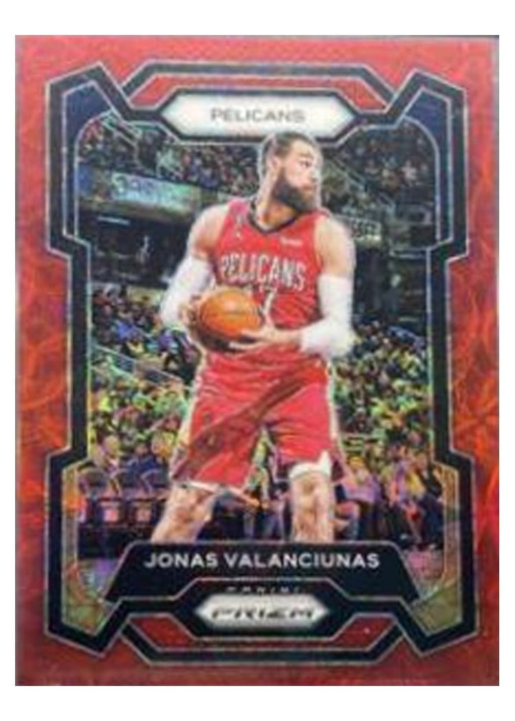 2023-24 Panini Prizm Base Set Jonas Valanciunas #289 card