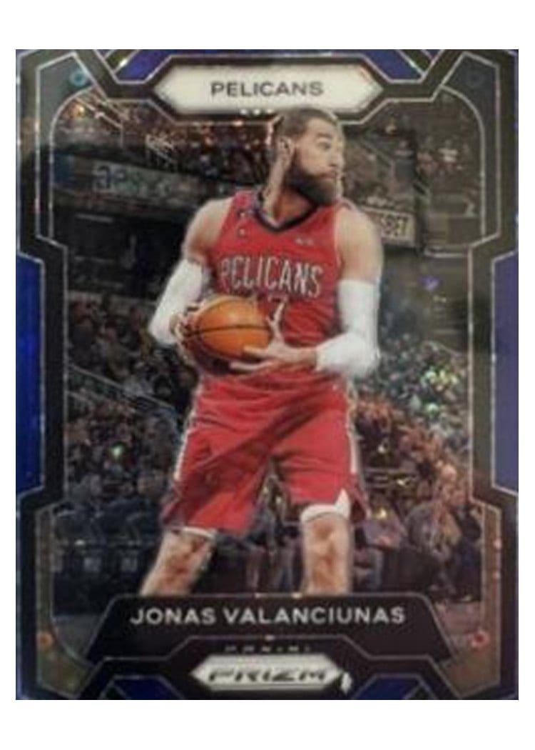 2023-24 Panini Prizm Base Set Jonas Valanciunas #289 card
