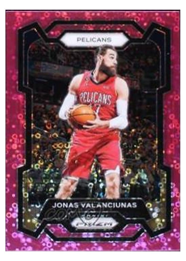 2023-24 Panini Prizm Base Set Jonas Valanciunas #289 card