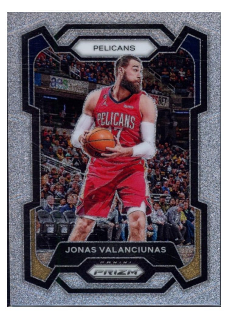 2023-24 Panini Prizm Base Set Jonas Valanciunas #289 card
