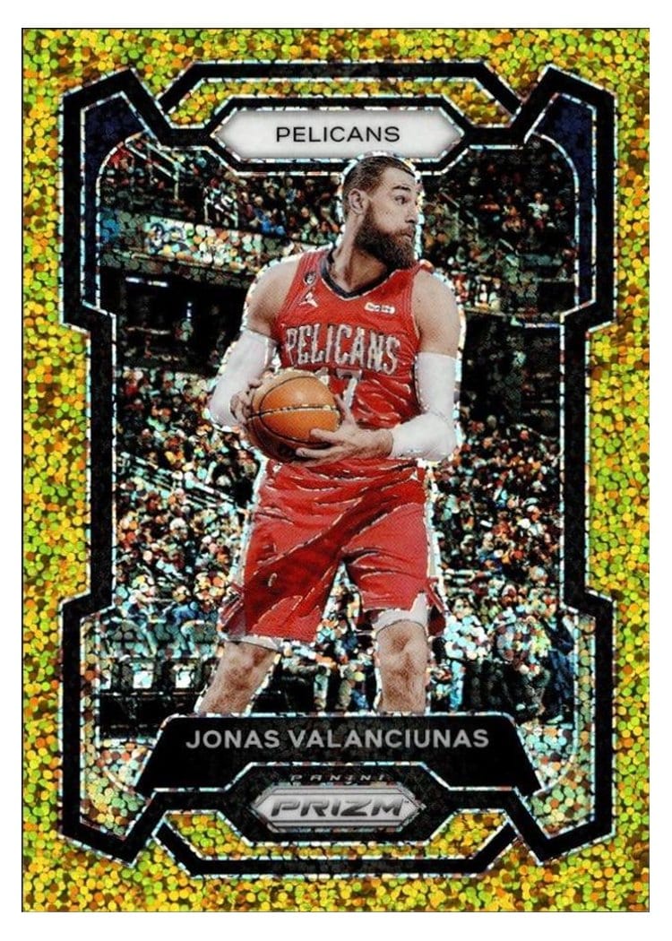 2023-24 Panini Prizm Base Set Jonas Valanciunas #289 card