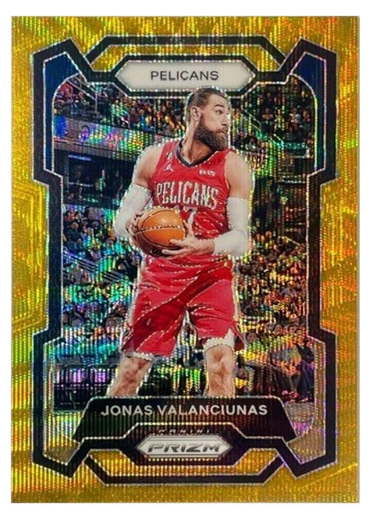 2023-24 Panini Prizm Base Set Jonas Valanciunas #289 card