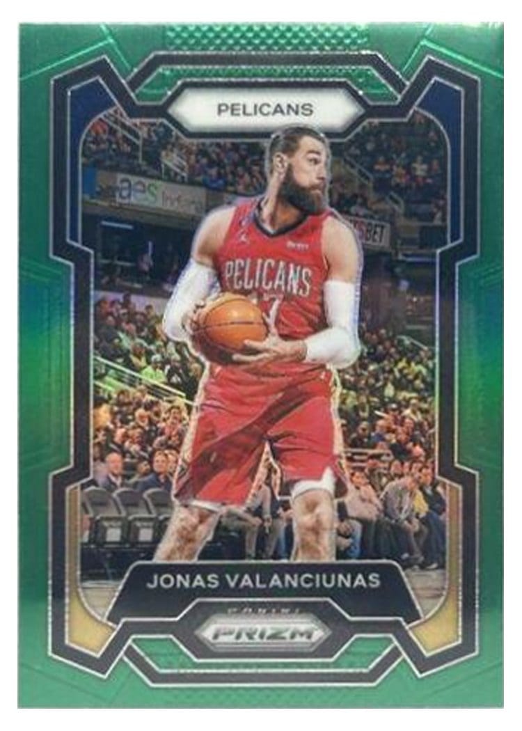 2023-24 Panini Prizm Base Set Jonas Valanciunas #289 card