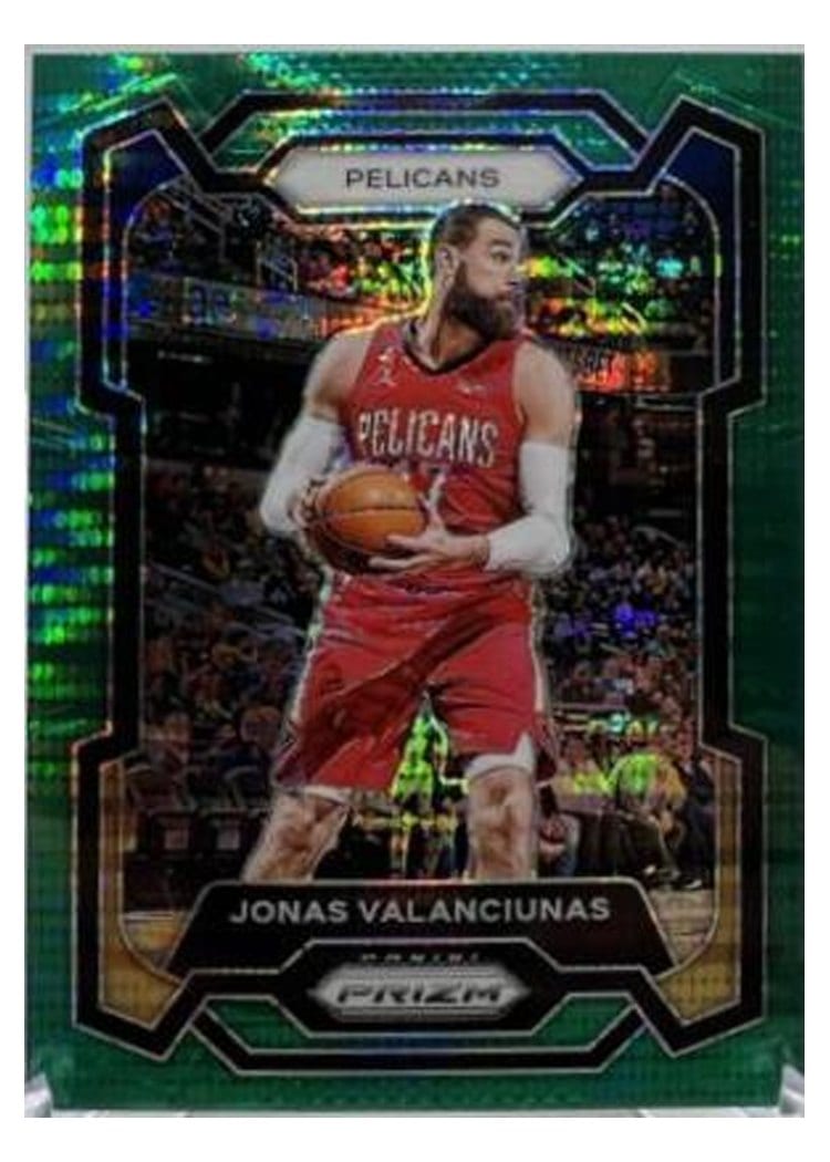 2023-24 Panini Prizm Base Set Jonas Valanciunas #289 card