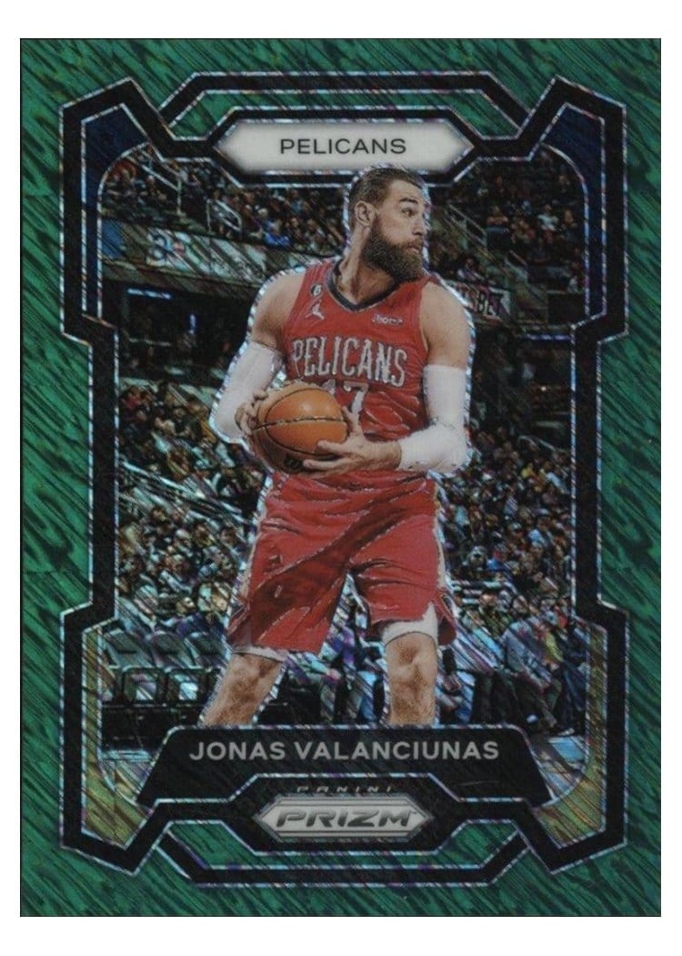 2023-24 Panini Prizm Base Set Jonas Valanciunas #289 card