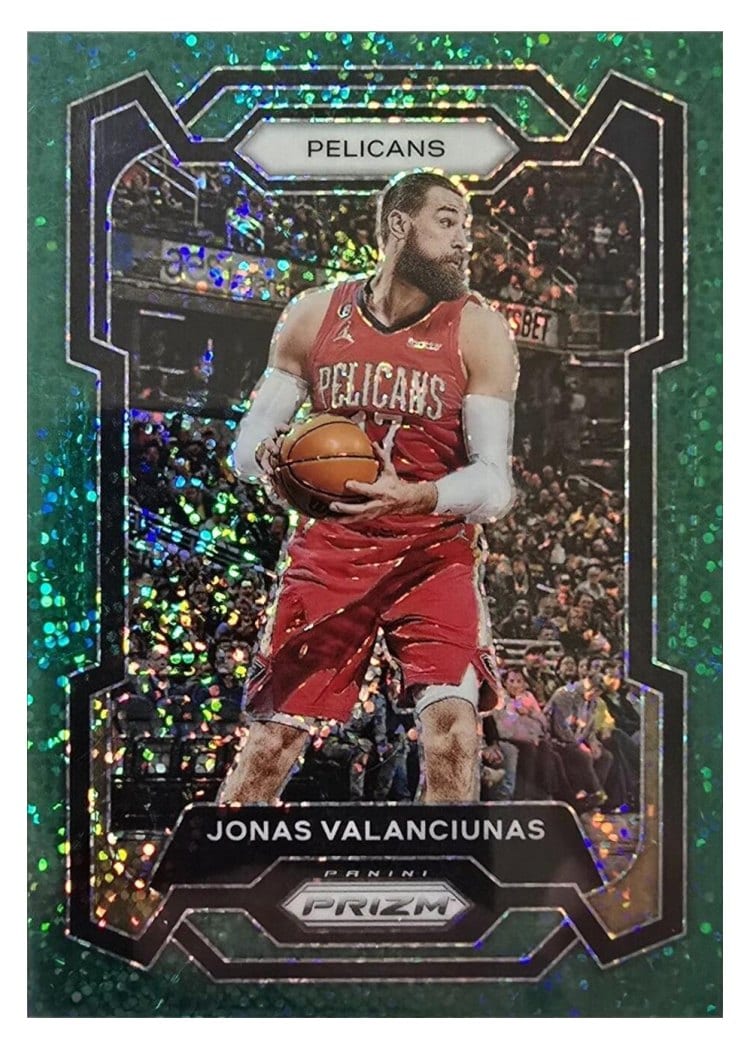 2023-24 Panini Prizm Base Set Jonas Valanciunas #289 card