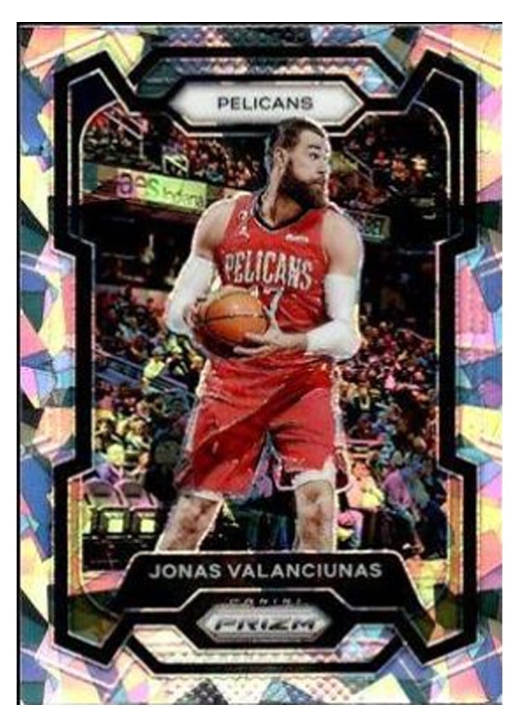 2023-24 Panini Prizm Base Set Jonas Valanciunas #289 card