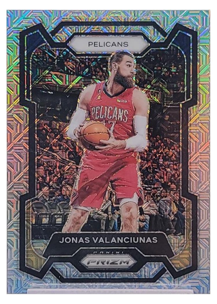 2023-24 Panini Prizm Base Set Jonas Valanciunas #289 card