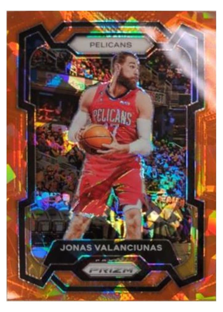 2023-24 Panini Prizm Base Set Jonas Valanciunas #289 card
