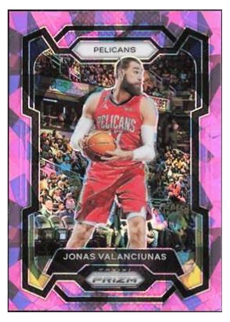 2023-24 Panini Prizm Base Set Jonas Valanciunas #289 card