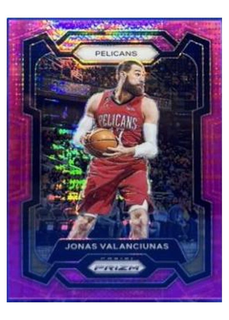 2023-24 Panini Prizm Base Set Jonas Valanciunas #289 card