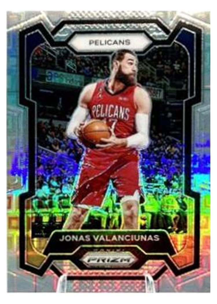 2023-24 Panini Prizm Base Set Jonas Valanciunas #289 card