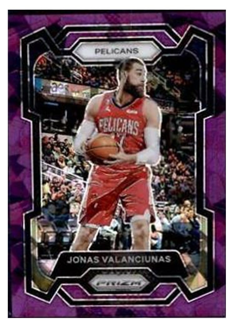 2023-24 Panini Prizm Base Set Jonas Valanciunas #289 card