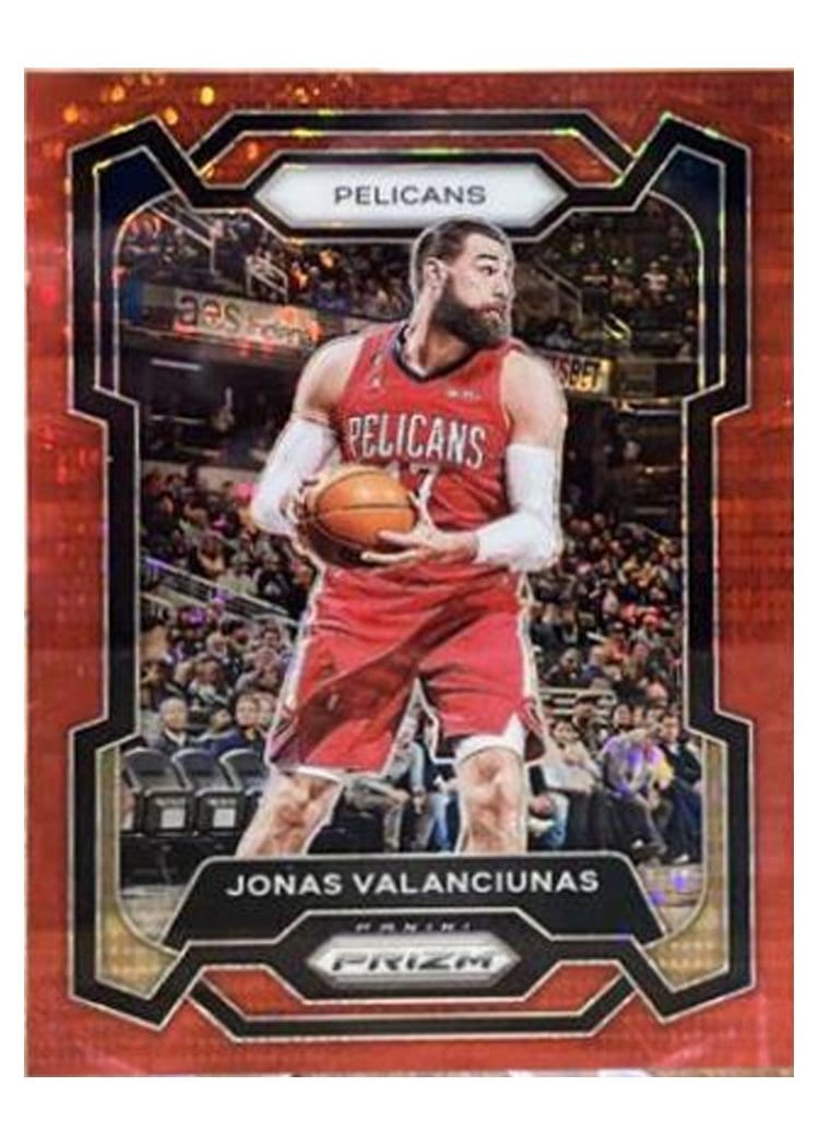 2023-24 Panini Prizm Base Set Jonas Valanciunas #289 card
