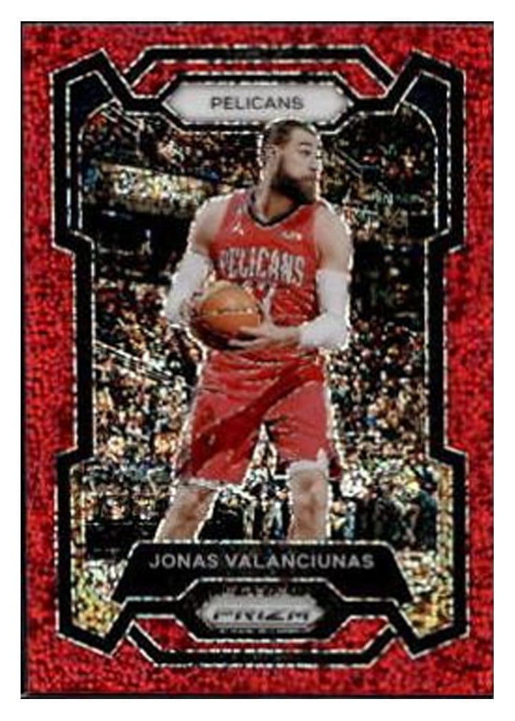 2023-24 Panini Prizm Base Set Jonas Valanciunas #289 card