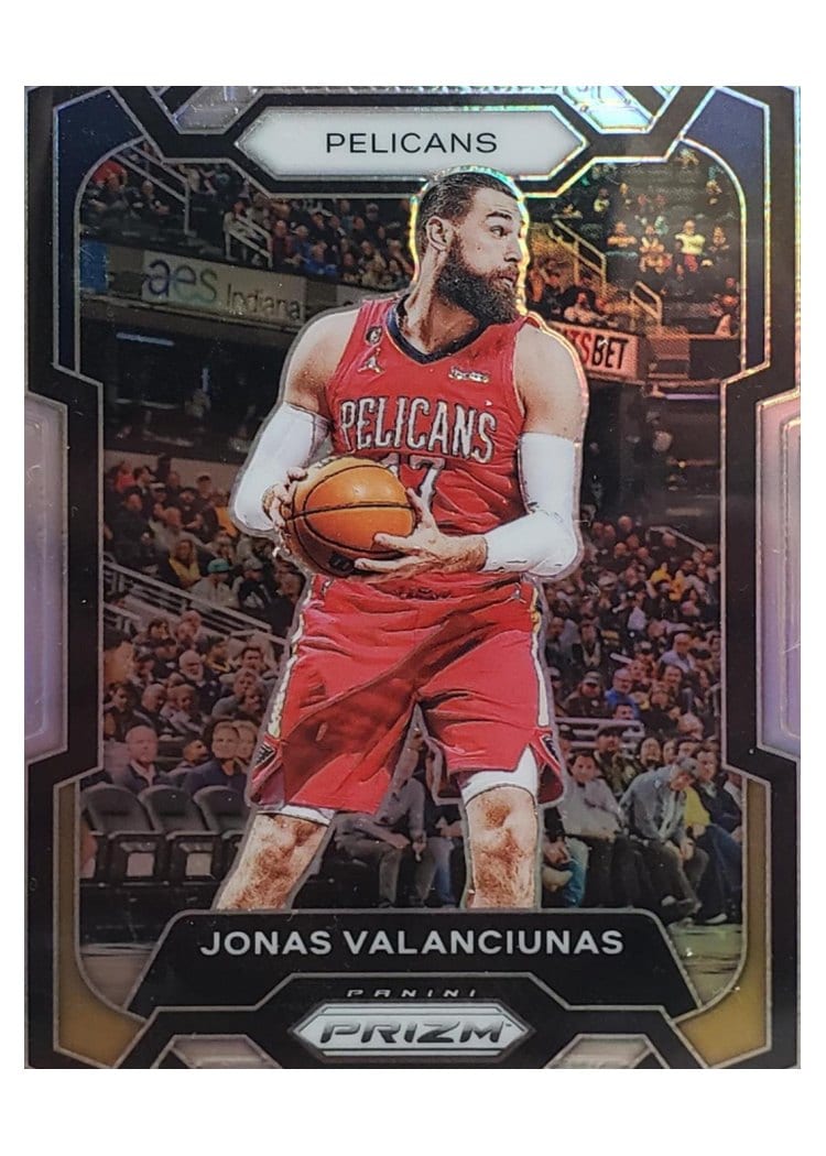 2023-24 Panini Prizm Base Set Jonas Valanciunas #289 card