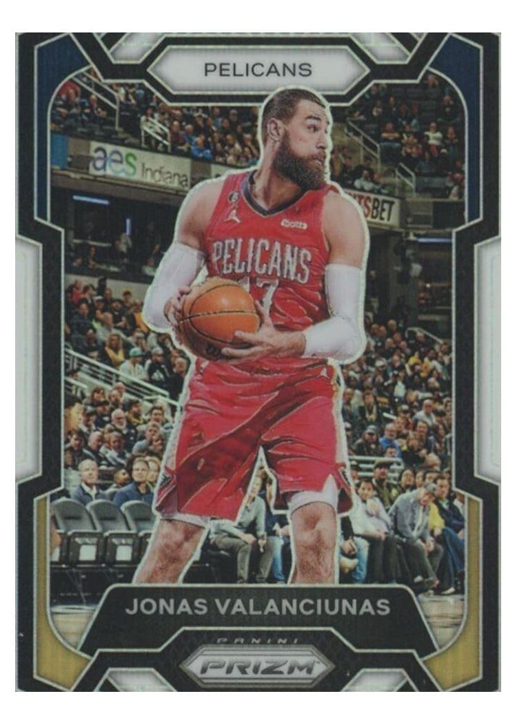 2023-24 Panini Prizm Base Set Jonas Valanciunas #289 card