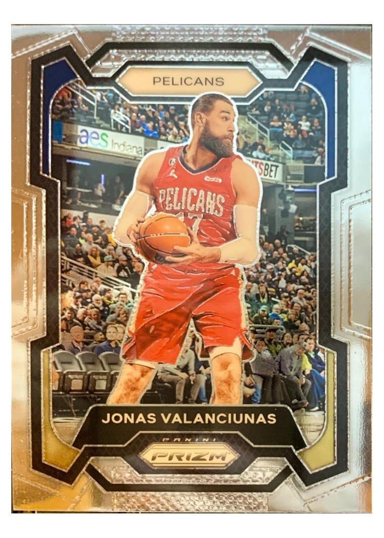 2023-24 Panini Prizm Base Set Jonas Valanciunas #289 card