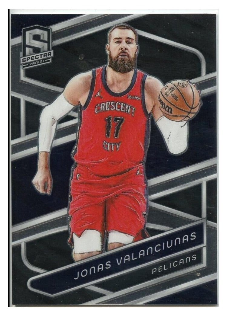 2023-24 Panini Spectra Base Set Jonas Valanciunas #85 card