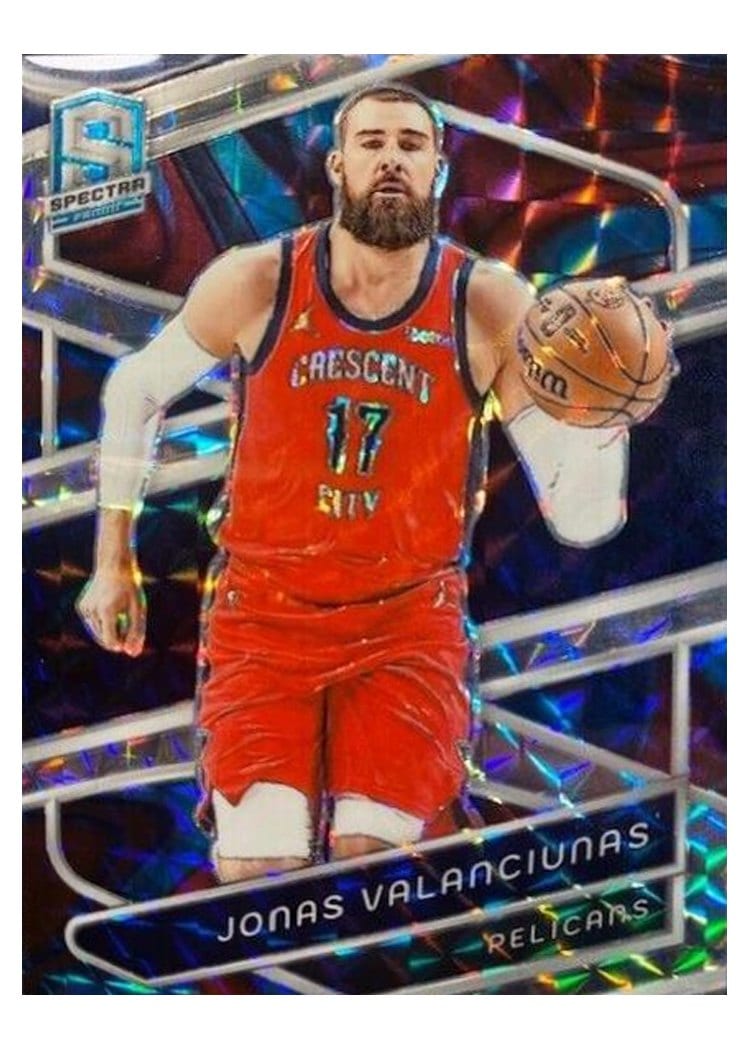 2023-24 Panini Spectra Base Set Jonas Valanciunas #85 card